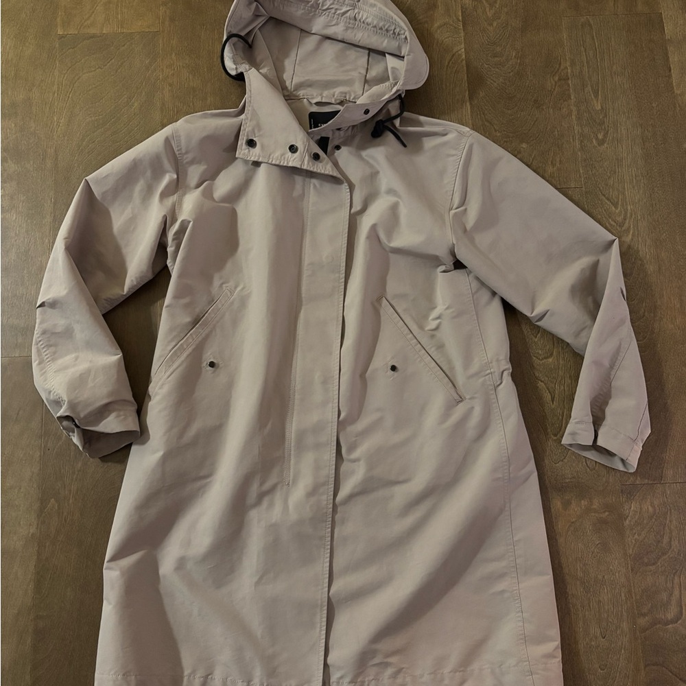 Everlane Women's Hooded Trench Coat